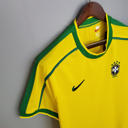 Brasil Hoodie blå - Huvtröja - Brasilien fotbollströja –