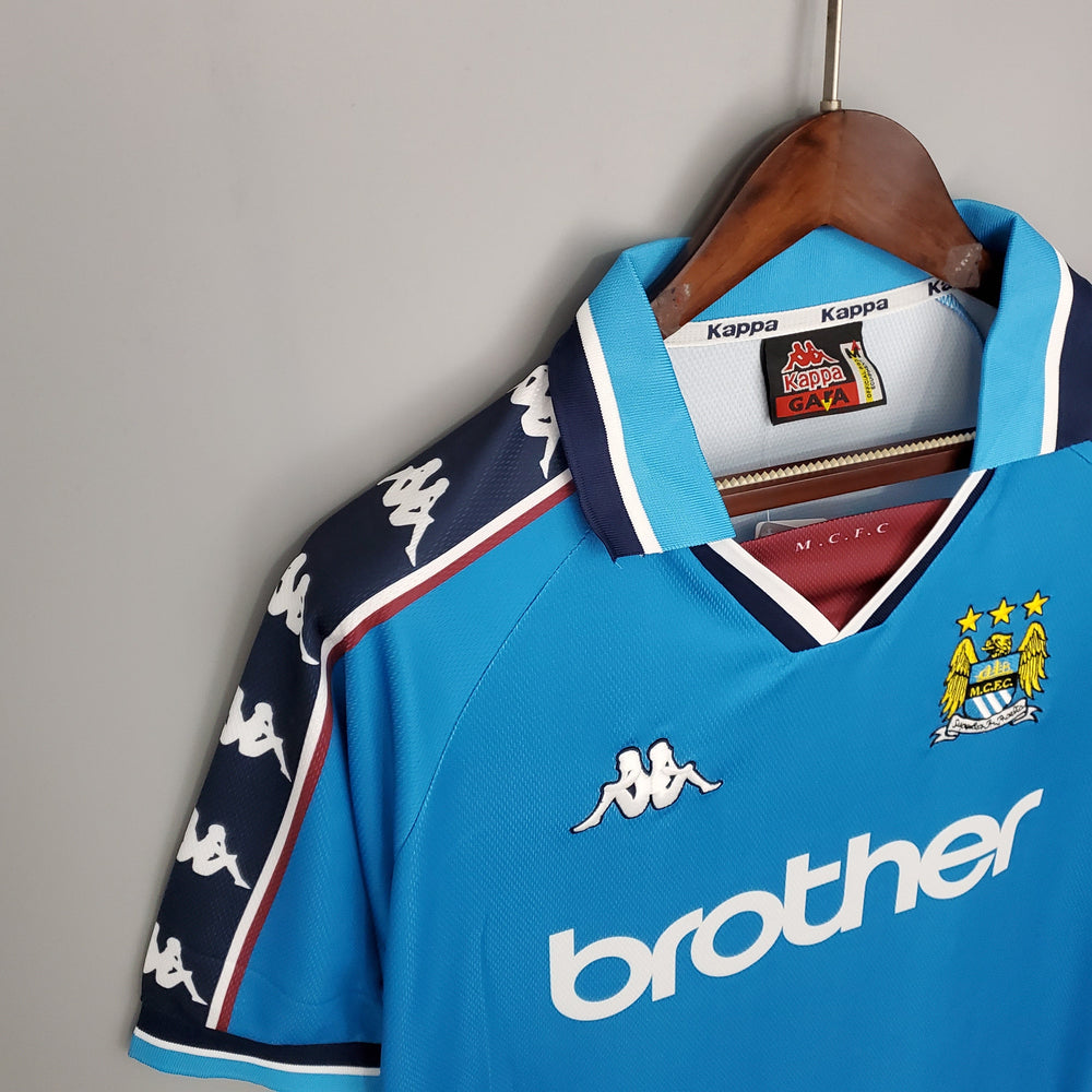 Manchester City 1997 - 1998 Hemmatröja